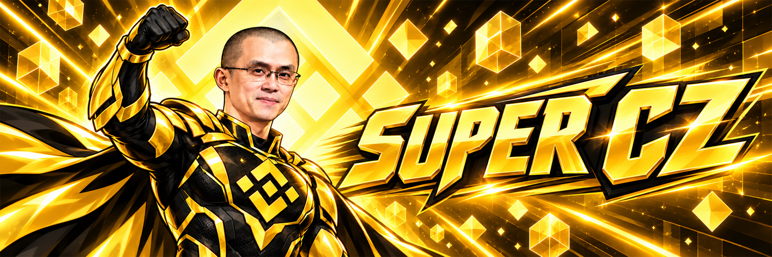 Super CZ raises a fist beside the gold SUPER CZ wordmark